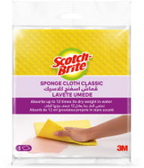 Scotch-Brite™ Houbová utěrka, suché i vlhké čištění, odstraňuje nečistoty a prach,pratelná, 5 ks - Kitchen Towel