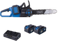 SCHEPPACH Aku řetězová pila 2x20V IXES (2x 4Ah baterie + duální nabíječka 4,5A) BC-CS355DUO-X-SET XL - Chainsaw