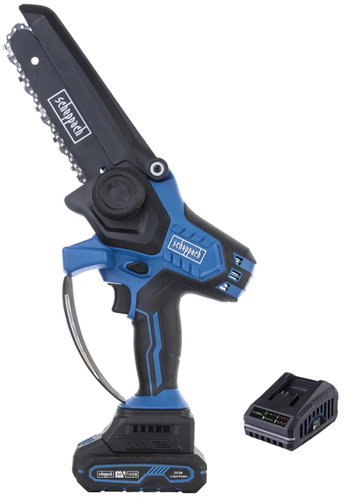 SCHEPPACH 20V IXES Cordless Pruning Saw (2Ah Battery + 2.4A Charger) BC-PS150-X-SET S - Chainsaw - Main image