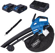 SCHEPPACH Aku vysavač/foukač 4v1  2x20V IXES (2x 2Ah baterie + duální nabíječka 2,4A) BC-BLV720-X-SE - Leaf Blower
