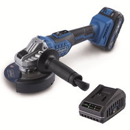 SCHEPPACH Úhlová bruska AKU 20V IXES, nabíječka BC-AG125-X-SET S (1 × 2 Ah) - Angle Grinder 
