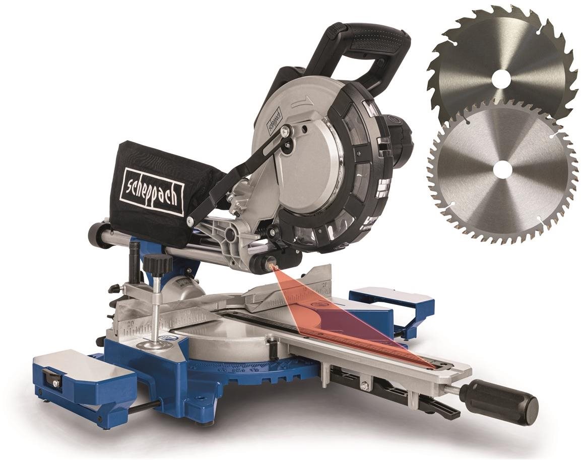 Scheppach HM 216 bevonattal és lézerrel + 2. lemez