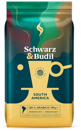 Schwarz & Budil SOUTH AMERICA-100% ARABICA beans - Coffee - Main image