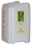 Schupp Masážní emulze Neutral - 5000 ml - Massage Oil
