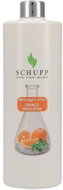 Schupp Masážní emulze Pomeranč, bazalka  - 500 ml + dávkovač - Massage Oil