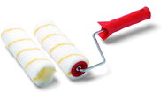 SCHULLER Roller GOLDLINE CAGE-R BONUS, 18 cm, 12 mm hair, Scandinavian type + spare roller + dr - Paint Roller