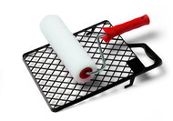 SCHULLER Roller set BASELINE-R VESTAN 25 cm, 8 mm system + handle + grid - Paint Roller