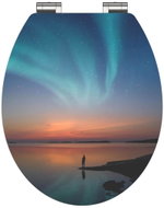 SCHÜTTE POLAR LIGHTS MDF HG, Soft Close - Toilet Seat