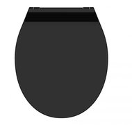 SCHÜTTE SLIM BLACKDuroplast, Soft Close - Toilet Seat