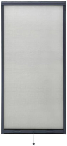 SHUMEE Rolovací okenní síť proti hmyzu 80 × 170 cm, antracitová - Insect Screen - Main image