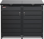 SCORPION Bin shelter D07GG2Z, anthracite - Bin Shed