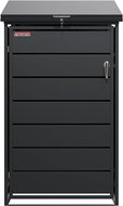SCORPION Bin shelter D07GG1Z, anthracite - Bin Shed