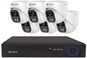 Securia Pro kamerový systém NVR6CHV5S-W DOME smart, bílý - IP kamera