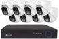 Securia Pro kamerový systém NVR8CHV5S-W DOME smart, bílý - IP kamera
