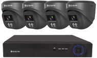 Securia Pro camera system NVR4CHV4S-B DOME smart, black - IP Camera