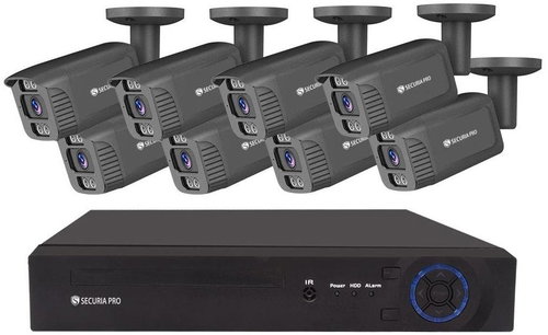 Securia Pro camera system NVR8CHV4S-B smart, black - IP Camera - Main image