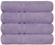 SCANquilt bath towel COTTONA purple 140 × 70 cm - Bath Towel