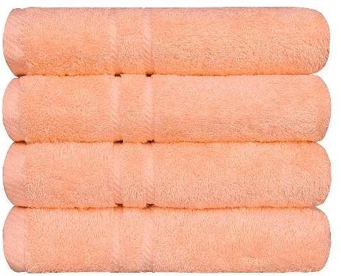 SCANquilt towel COTTONA apricot 160 × 90 cm - Bath Towel - Main image