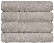 SCANquilt ručník COTTONA šedobéžová 100 × 50 cm - Ručník