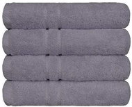 SCANquilt towel COTTONA violet grey 100 × 50 cm - Towel