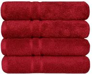 SCANquilt ručník COTTONA červená 50 × 30 cm - Ručník