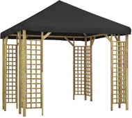 Gazebo 3 x 3 m anthracite - Garden Gazebo