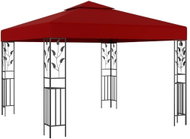 Gazebo 3 x 3 m burgundy - Garden Gazebo