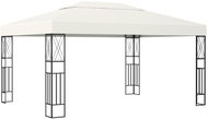 Gazebo 3 x 4 m cream textile - Garden Gazebo