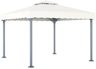Gazebo 300 x 300 cm cream aluminum - Garden Gazebo