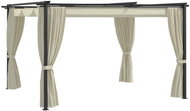 Gazebo 4 x 3 m cream - Garden Gazebo