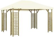 Gazebo 4 x 3 m cream - Garden Gazebo