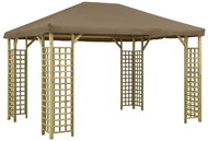 Gazebo 4 x 3 m taupe - Garden Gazebo