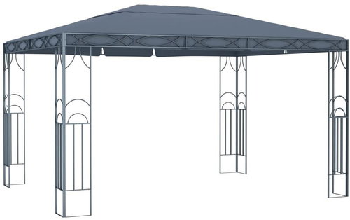Gazebo 400 x 300 cm anthracite - Garden Gazebo - Main image
