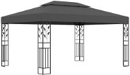 Altánok s dvojitou strechou 3 × 4 m antracitový - Záhradný altánok