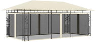 Gazebo with mosquito net 6 x 3 x 2.73 m cream - Garden Gazebo