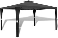 Gazebo with roof 3 x 4 m dark gray - Garden Gazebo