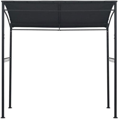 Barbecue gazebo 215 x 150 x 220 cm anthracite steel - Garden Gazebo - Main image