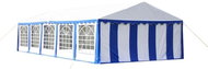 Party Tent 10 x 5m Blue - Garden Gazebo