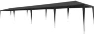 Party tent 3 x 12 m PE anthracite - Garden Gazebo