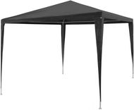 Party tent 3 x 3 m PE anthracite - Garden Gazebo