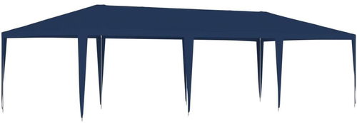 Party tent 4 x 9 m blue - Garden Gazebo - Main image