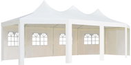 Party tent 834 x 448 x 320 cm white - Garden Gazebo