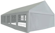 Party tent PE 5 x 10 m gray - Garden Gazebo