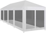 Party tent with 10 side walls made of 12 x 3 m net - Garden Gazebo