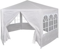 Party tent with 6 sides white 2x2 m - Garden Gazebo