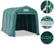 Tarpaulin garage green 2.4 x 3.6 m PVC - Garden Gazebo