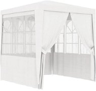 Profesionálny párty stan s bočnicami 2 × 2 m biely 90 g/m2 - Záhradný altánok
