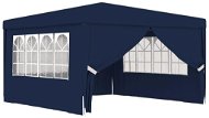 Professional party tent with sides 4 x 4 m blue 90 g / m2 - Garden Gazebo