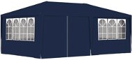 Professional party tent with sides 4 x 6 m blue 90 g / m2 - Party Tent