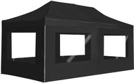 Professional folding party tent + aluminum walls 6x3 m anthracite - Garden Gazebo